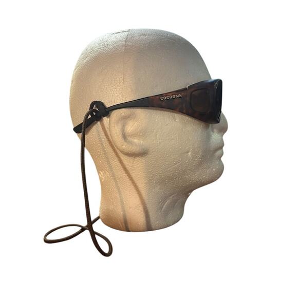 Cocoons sunglasses FlexToFit tortoise shell brown fits over glasses - Picture 3 of 7